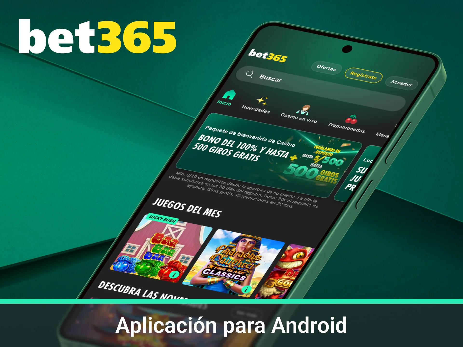 Descubre la interfaz visual moderna y el diseño estético de Bet365.