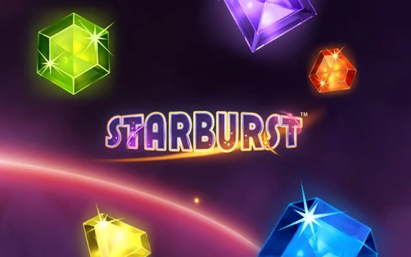 Diviértete con la tragamonedas Starburst en el casino Bet365.